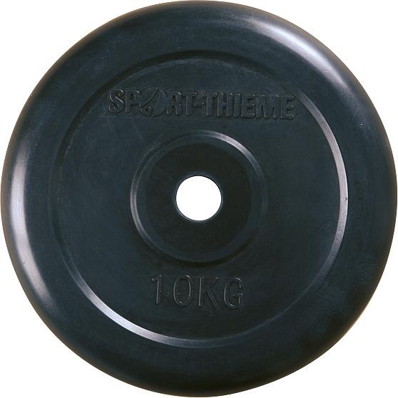 Produktbild Sport-Thieme Hantelscheibe Gummiert (1 x 10 kg)