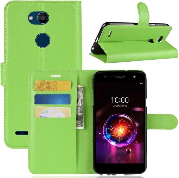 Actual product image MU Classic Litchi Leather Bookcover Series (LG X Power 3)