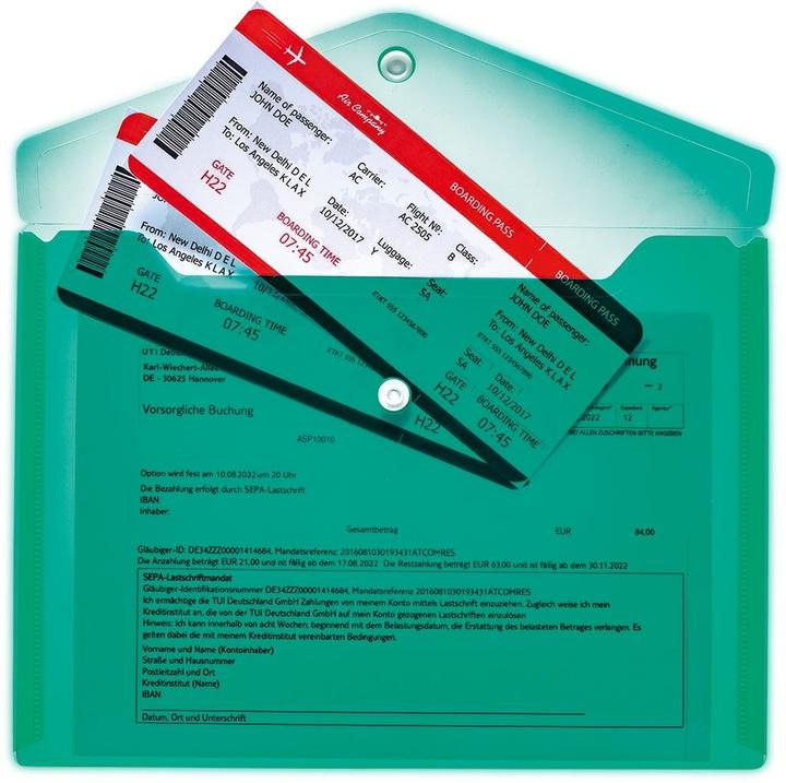 Actual product image HERMA Document pouch A5 (25 x 18 cm)