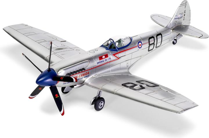 Actual product image Airfix Supermarine Spitfire MkXIV Race 1:48 Kit