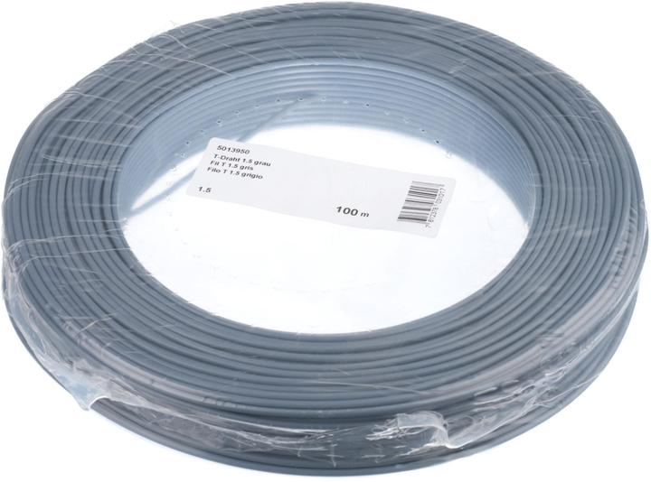 Nexans T-Draht 1.5mm2, grau, 100m (100 m)