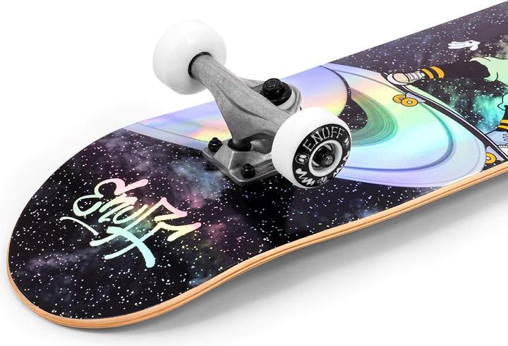 Actual product image Enuff Skully Hologram Mini Skateboard