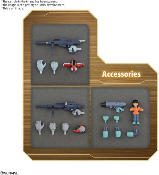 Actual product image Bandai Gunpla - Round Vernian Vifam Set 2