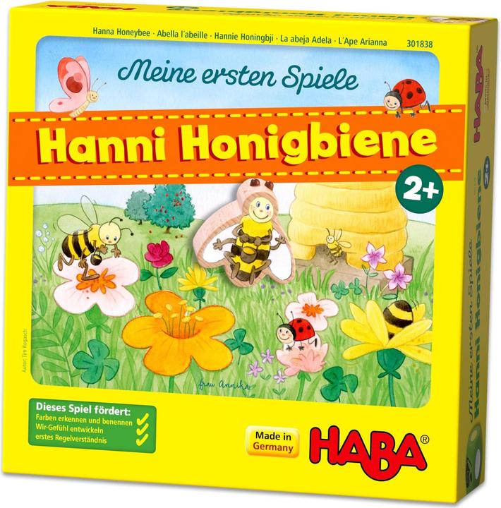 Haba Hanni Honigbiene (Deutsch, Spanisch, Französisch, Niederländisch, Italienisch, Englisch)