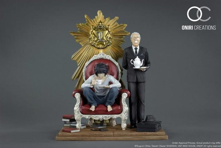 Oniri Création Death Note - L & Watari