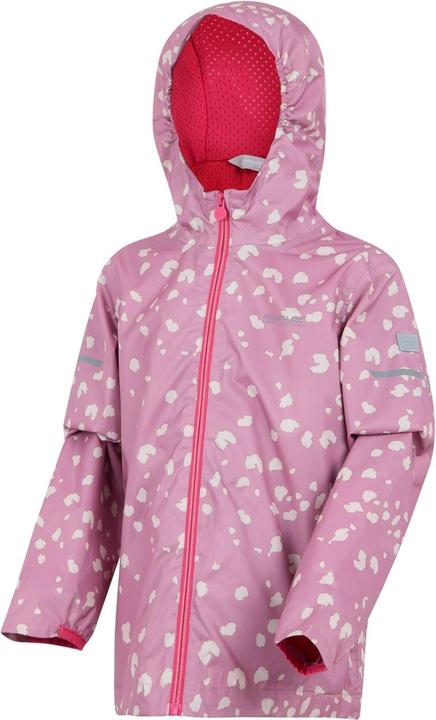 Actual product image Regatta Childrens/Kids Lever II Printed Waterproof Jacket (158)