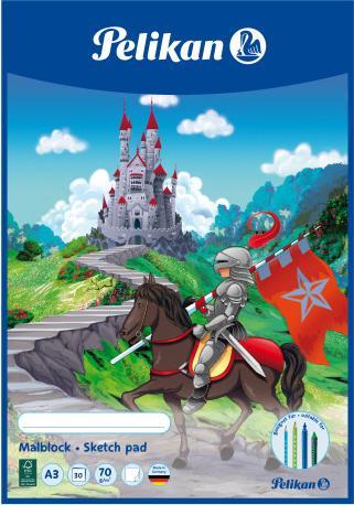Produktbild Pelikan 137661 Kunstpapier 30Blätter Kunstdruckpapier (A3)