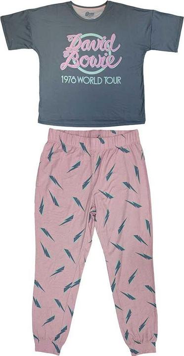 Produktbild David Bowie 1978 World Tour Schlafanzug mit langer Hose (L)