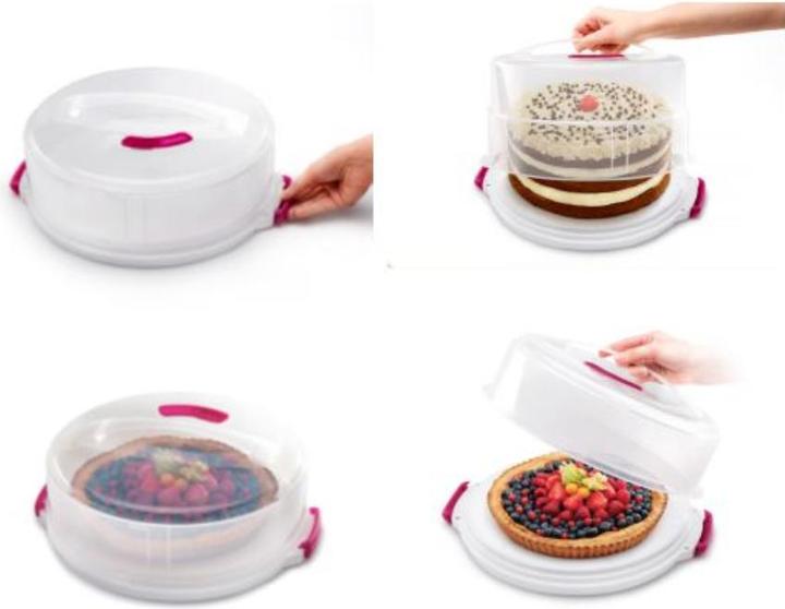 Actual product image Metaltex Cake container