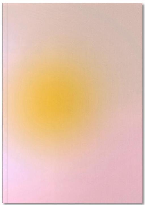 Actual product image Juniqe Morning Silence I Gradient - Yoga (A4, Plain, Hardcover)