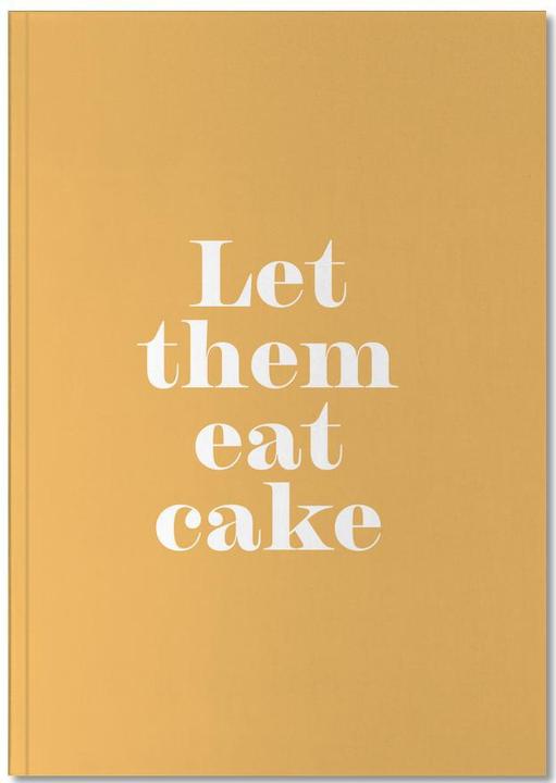 Image du produit Juniqe Let Them Eat Cake - Typographie & symboles (A4, Blanc)