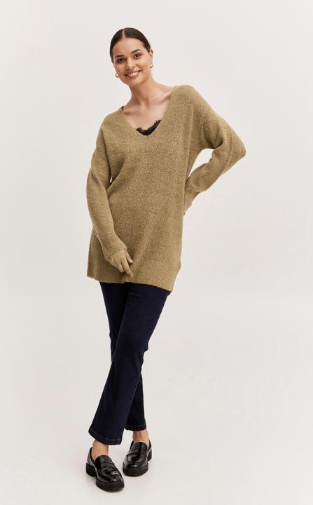 Actual product image B.young BYMIRELLE VNECK JUMPER 20811911 (L)