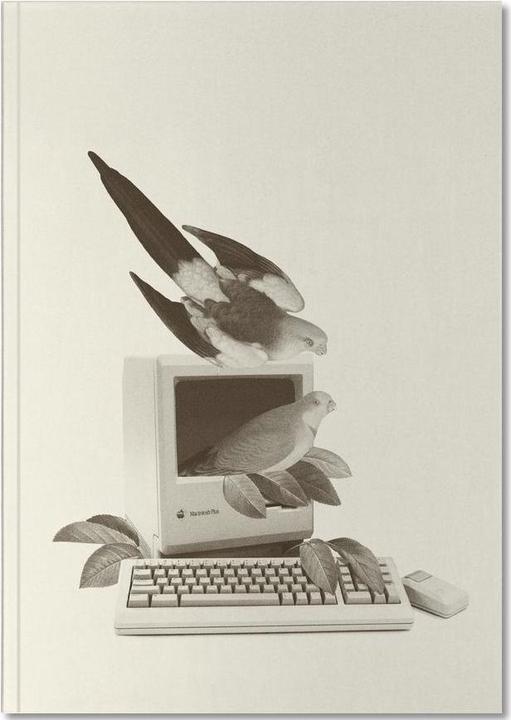 Actual product image Juniqe Nature Restores Itself - Birds (A4, Plain)