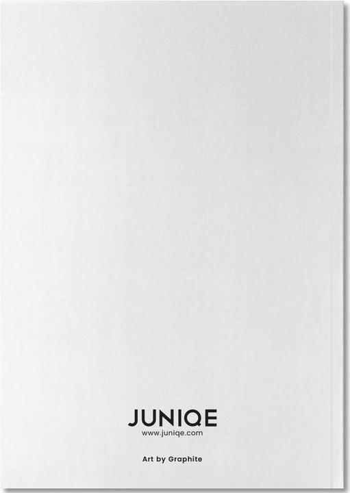 Actual product image Juniqe Negative Brush Strokes - Abstract & Geometric (A4, Plain)