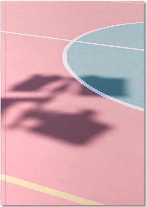Produktbild Juniqe Red Court @sotirisbougas - Tennis (A4, Liniert, Harter Einband)