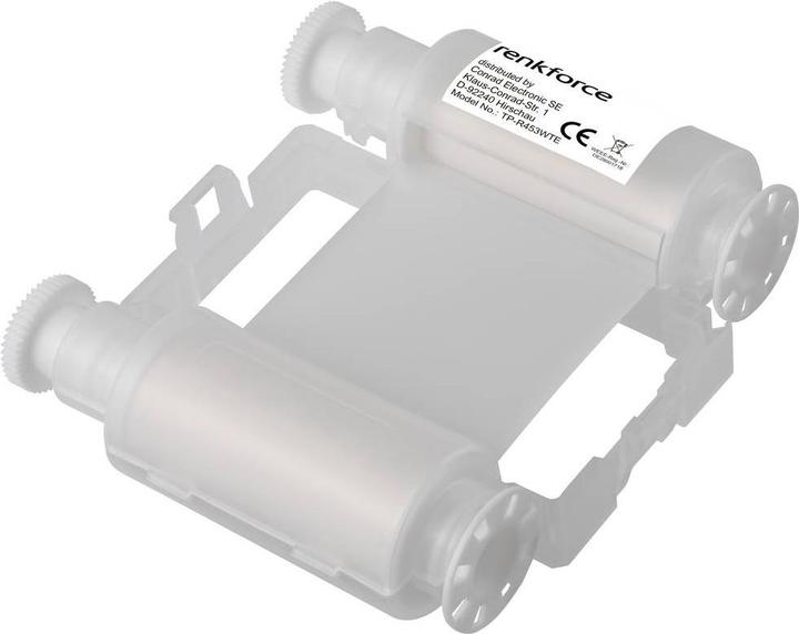 Renkforce Thermotransfer Farbband Weiss RF-HSP-500 1 St. RF-5151028 (6.20 cm, Weiss)