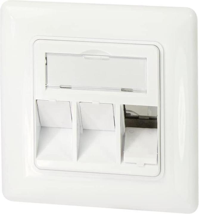 Produktbild LogiLink Unterputzdose fr Keystone-Module, 3-fach, reinweiá