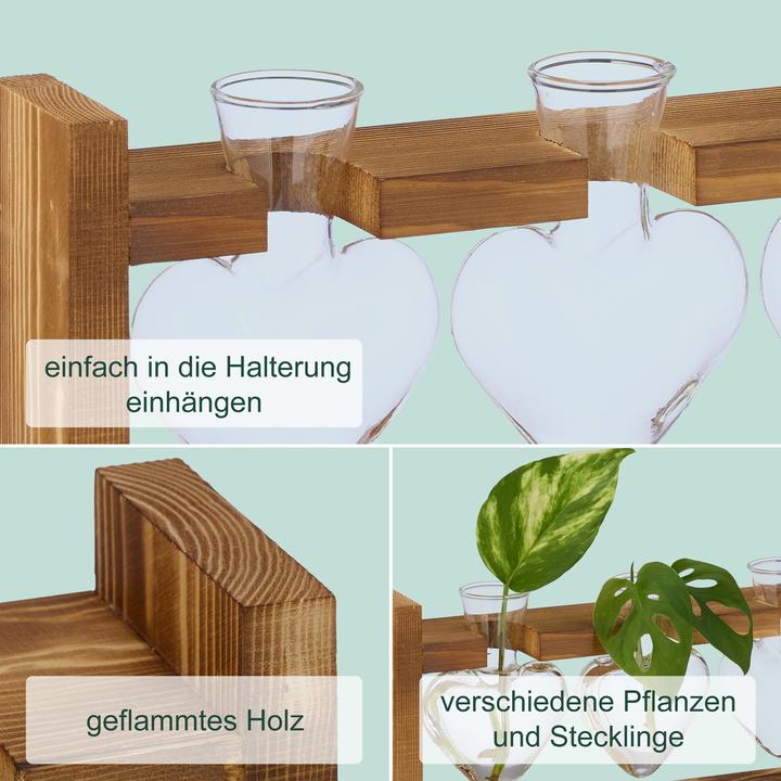Produktbild Relaxdays Reagenzglas-Vase (1 x, 0.14 l)