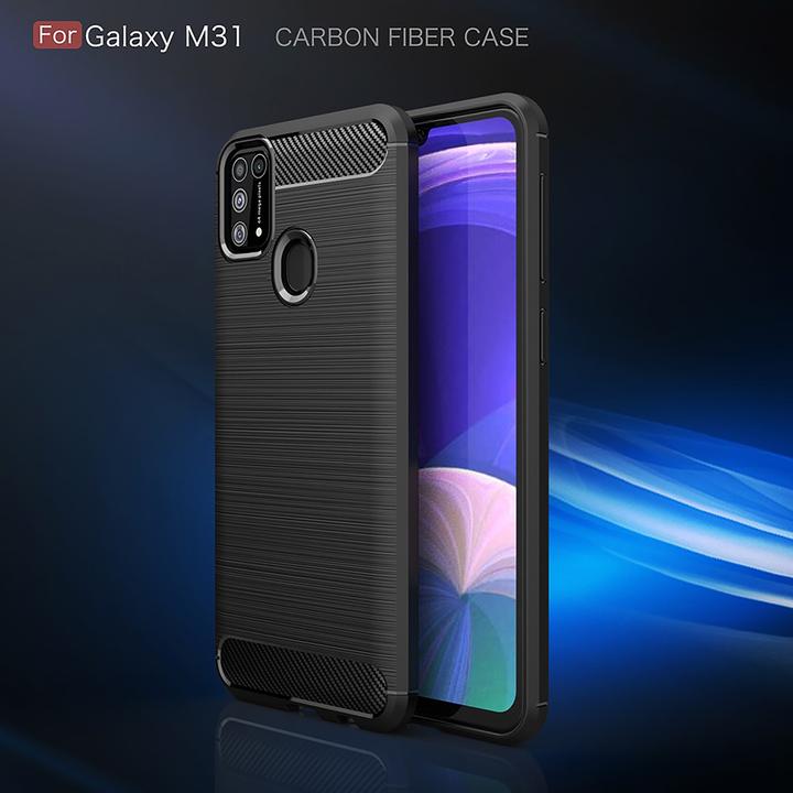 Produktbild Cazy Hülle Kompatibel mit Samsung Galaxy M31 - Schützhulle Rugged Back Cover Kunststoff - (Samsung Galaxy M31)