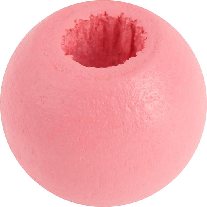 Produktbild VBS XXL Holzperlen "Farbmix", Ø 10 mm, 250 g