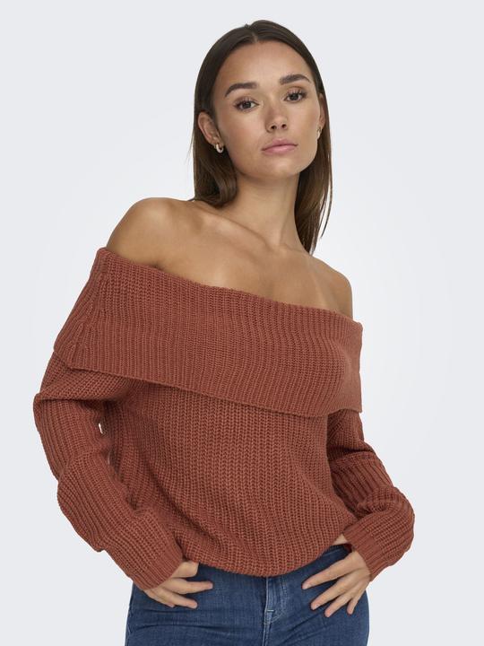 Produktbild JdY Schulterfreier Strickpullover (L)
