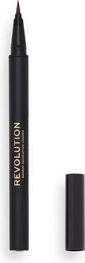 Makeup Revolution Medium Brown Hair Stroke Brow Pen - Eyebrow Pencil 0.5 ml - 0.0ml