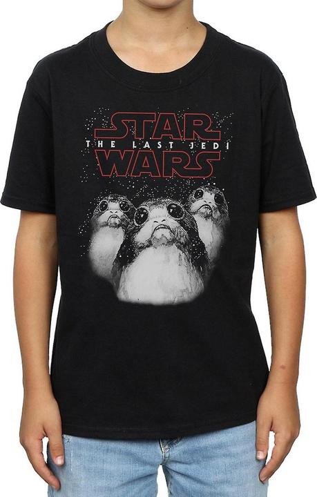 Star Wars Jungen Porg TShirt aus Baumwolle