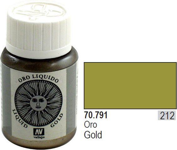 Vallejo Liquid Gold - Gold (70,791)