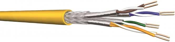 Produktbild Draka YELLONET DD 1500 S/FTP 4P C7A Dca (CAT7, 500 m)