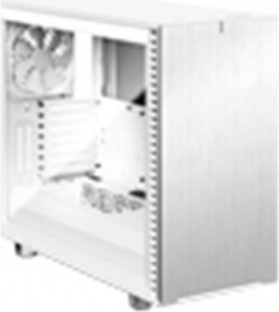 Actual product image Fractal Define 7 White TG Clear Tint (mATX, Mini-ITX, ATX, E-ATX)