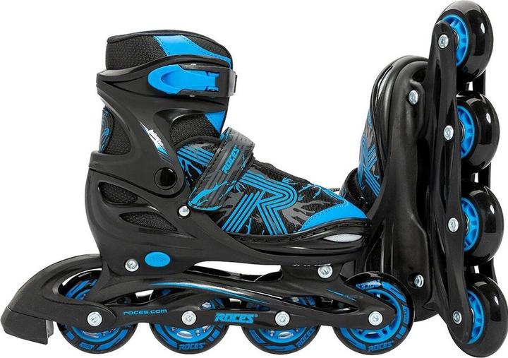 Actual product image Roces Roller skates Rocius Jokey 3.0 box, black-blue - 30-33 (30)