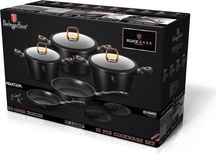 Produktbild BerlingerHaus Kochgeschirr (28 cm, Pfannenset + Topfset, Edelstahl)