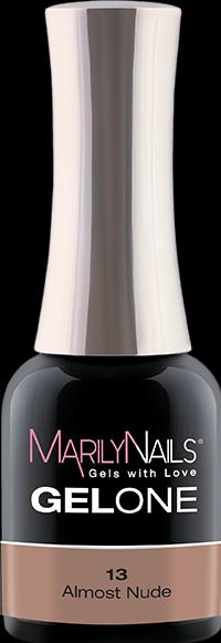 Marily Nails GELONE – 13 Almost Nude (Almost Nude, UV-Gel Lack)