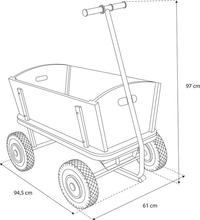 Actual product image Sunny Billy Beach Wagon