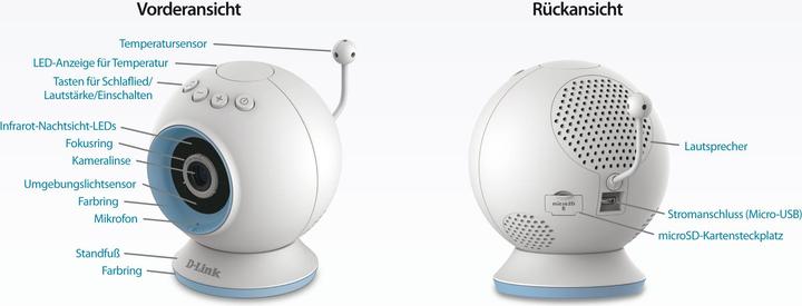 Actual product image D-Link EyeOn Baby (Video & Audio, 5 m)