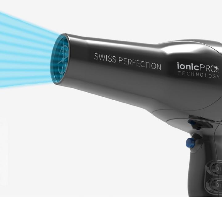 Actual product image Solis Swiss Perfection professional hair dryer