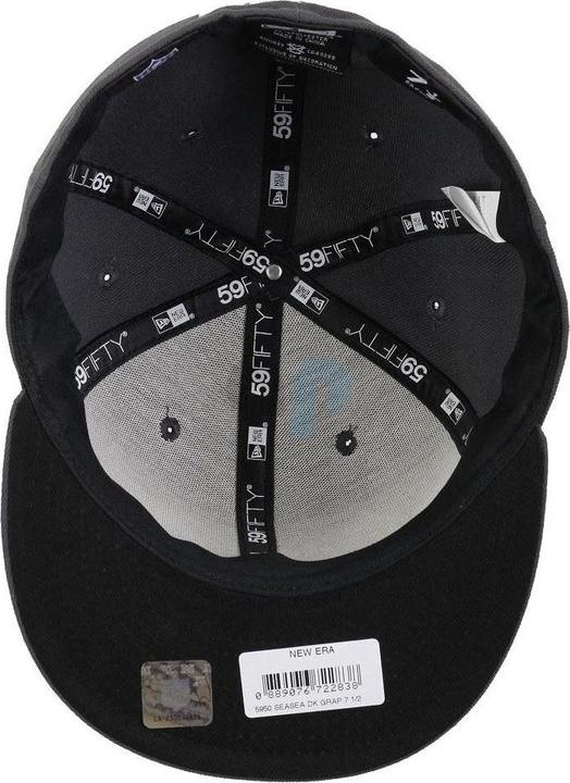 Produktbild New Era NFL - Seattle Seahawks - Graphite 59Fifty Cap Weiss 7 1/8 (56)