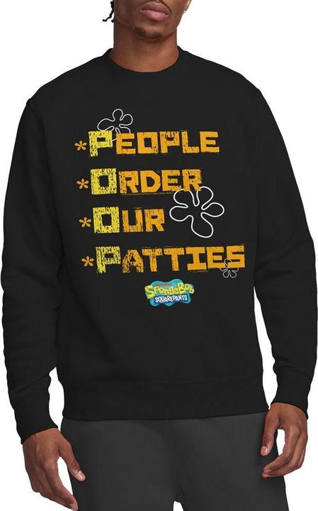 Produktbild Spongebob Squarepants People Order Our Patties Sweatshirt (M)