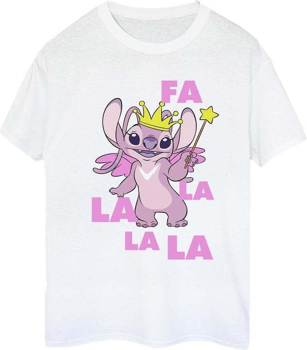 Disney Lilo & Stitch Angel Fa La La TShirt (L)