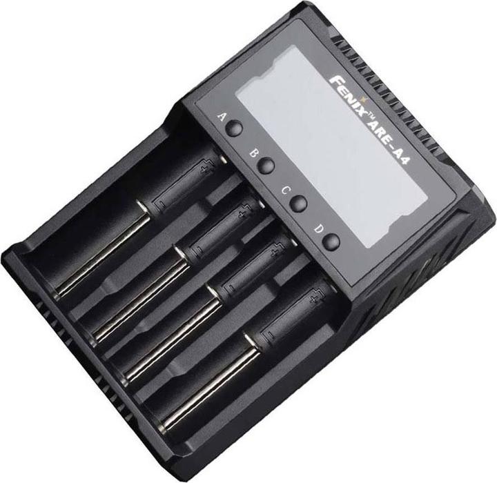 Produktbild Fenix Ladegerät ARE-A4 (1 Stk., 14500, 16340, 18650, 26650, AAA, AA, Akku)