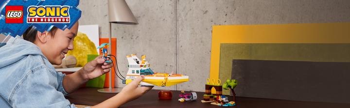 Image du produit LEGO Bateau d'aventure de Tails (76997, LEGO Sonic)