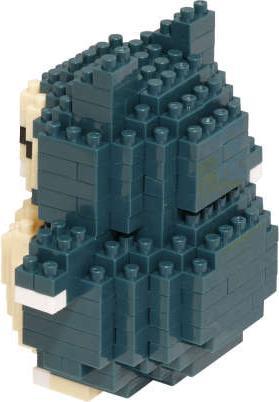 Actual product image Nanoblock Pokemon Snorlax