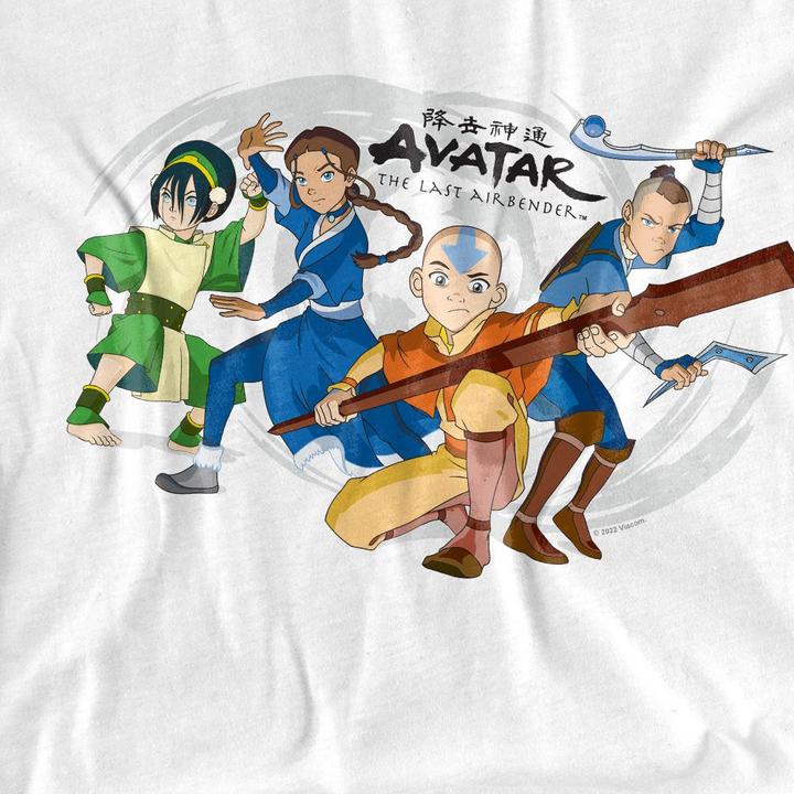 Immagine prodotto Avatar: The Last Airbender Maglietta Gruppo Uomo (4XL)