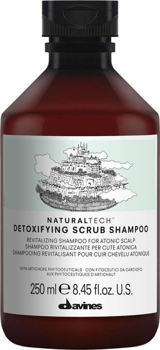 Produktbild Davines Naturaltech - Detoxifying Scrub Shampoo (250 ml, Flüssiges Shampoo)