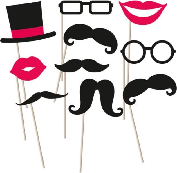 Amscan Photo Moustache