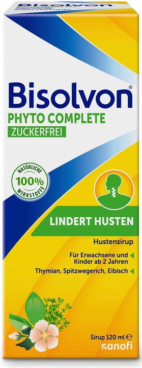 Produktbild Bisolvon Phyto Complete sugar free Hustensirup Hustensirup (1 Stück)