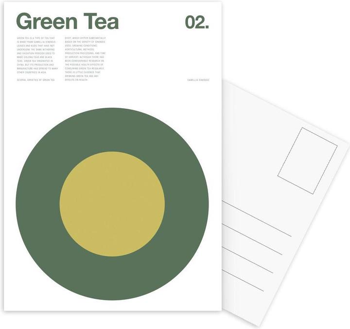 Produktbild Juniqe Green Tea - Essen & Trinken (15 Stk.)