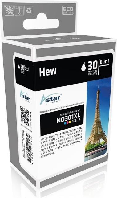 Astar Color - compatible - ink cartridge - for Deskjet 1050A J410, 1051A J410, 10XX, 1 (M, C, Y)