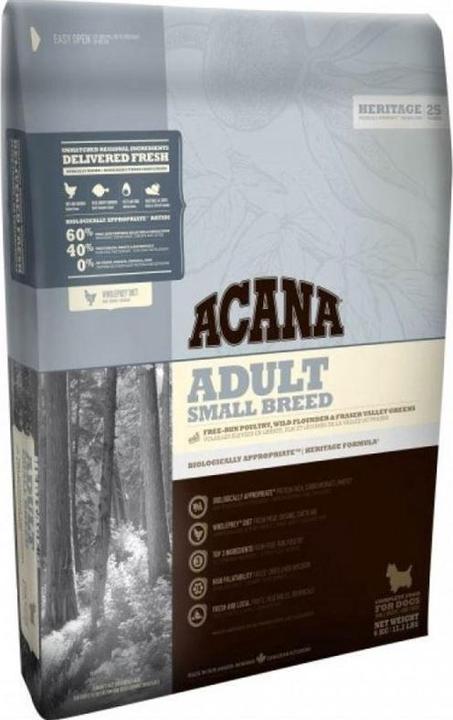 Image du produit Acana Dog Heritage ADULT SMALL BREED 2kg (Senior, Adulte, 1 pcs, 2000 g)