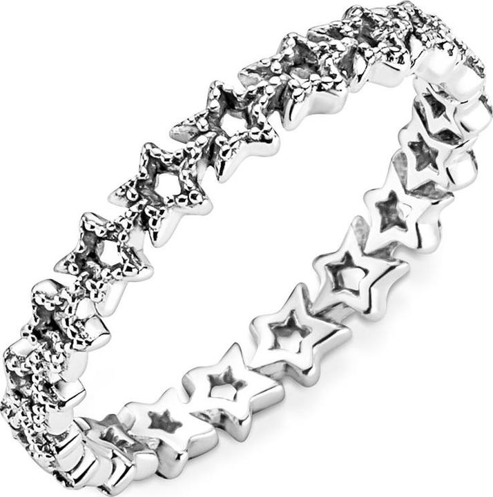Produktbild Pandora Band of Asymmetric Stars Ring (50, 925 Silber)